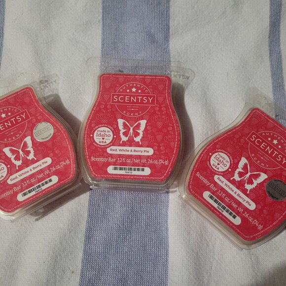 Red, White & Berry Pie 3 pack Wax - Picture 1 of 1